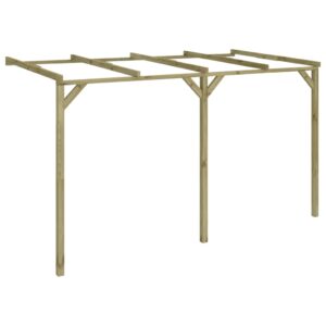 Pergola k stene domu 2x4x2