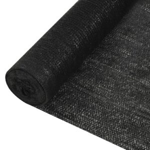 Tieniaca sieť čierna 1x10 m HDPE 195 g/m²